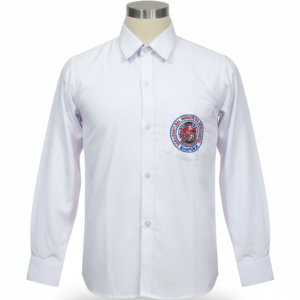 Boys FS White Shirt | Saraswati Bal Mandir